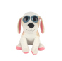 pink husky stuffed plush toy dog for kids